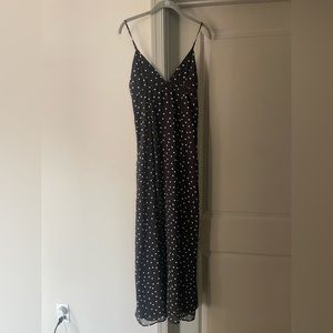 Zara polka dot maxi dress NWT size M